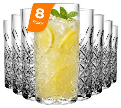 Produktbild von Pasabahce Timeless Longdrinkglas - 295 ml- 8er set