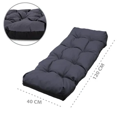 Obrázok produktu pre Podsedák podsedák podsedák vonkajší podsedák na verandu podsedák na hojdačku 120x40 cm - podsedák podsedák podsedák na lavičku záhradnú lavicu a palet