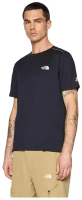 Image de T-shirt The North Face M MOUNTAIN ATHLETICS TAPE SHORT SLEEVES TNF BLACK pour Homme