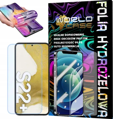 Zdjęcie produktu dla Folia Hydrożelowa Ochronna Do Samsung S22 Plus Na Ekran Mocna