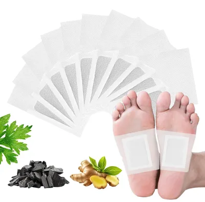 Imagen del producto de Parches naturales para pies, ideales para la relajación y el cuidado