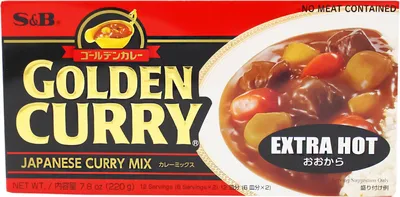 Produktbild von S&B Golden Curry Curry Mix Extra Hot 220g
