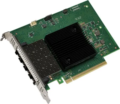 Zdjęcie produktu dla Intel Ethernet Network Adapter E810-XXVDA4, Wewnętrzny, Przewodowa, PCI Express, Włókno, 25000 Mbit/s