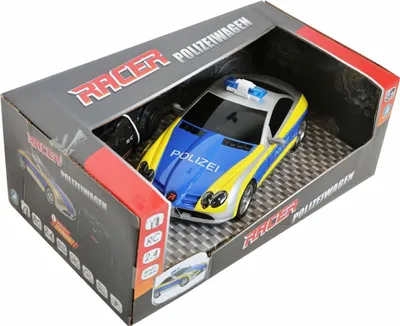 Produktbild von Speedzone Polizeiauto R/C Spielzeugauto 2.4GHz mit LED, Maßstab 1:24