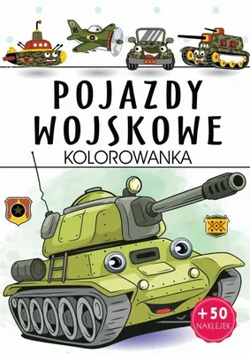 Immagine prodotto di Pojazdy Wojskowe - Kolorowanka