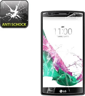 Produktbild von 3x Panzerfolie für LG G4 ANTI-SCHOCK Displayschutzfolie Displayfolie HD Ultra KLAR