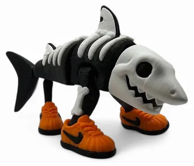Obrázok produktu pre MORANQ Halloween Tralalero tralala TikTok figurka z PLA