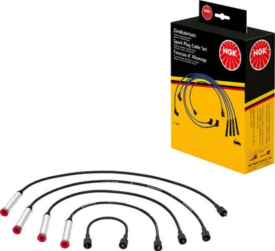 Produktbild von Zündleitungssatz 5 Kabel schwarz NGK Aftermarket-Expertise für u.a. OPEL VECTRA