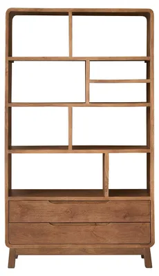 Produktbild von Bücherregal aus massivem Mangoholz