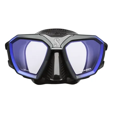Image de Masque de plongée Scubapro D-Masque bleu/noir, taille large