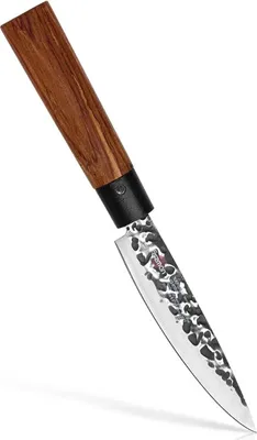 Image de Couteau utilitaire Fissman-Kensei Ittosai, acier AUS-8, 11 cm, argent/marron