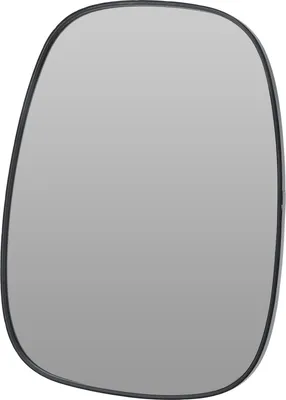 Produktbild von Spiegel Wandspiegel Badspiegel Garderobe Oval Schwarz 30x40cm A140