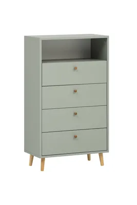 Produktbild von Schildmeyer Bjarne Highboard 158675, Pistazie, 60,2 x 33 x 104,4 cm
