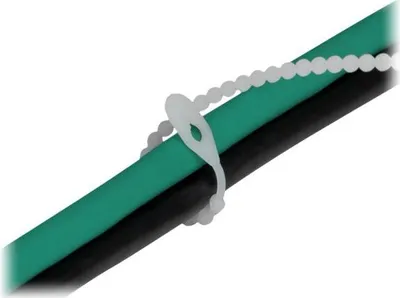 Produktbild von DELOCK Blitzbinder wiederverwendbar L 120 x B 3,6 mm 100 Stk