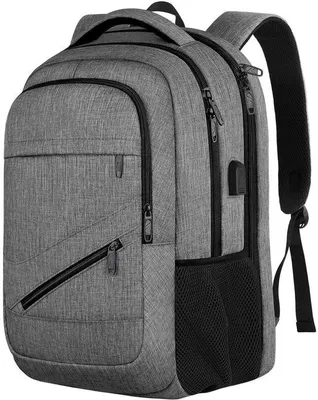 Produktbild von Famanu Laptoprucksack 17 Zoll mit USB-Ladeanschluss und Diebstahlschutz - Wasserabweisend