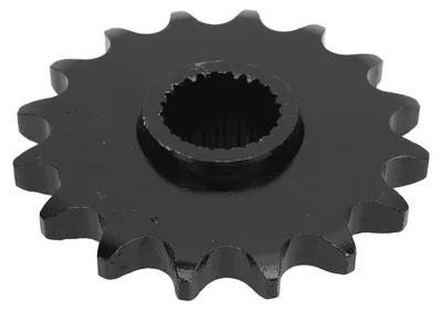 Image de Pignon avant 530 16 dents, 24 cannelures, en alliage d'acier, pour GY6 125 cm³ et 150 cm³ : quad, moto tout-terrain, VTT, karting et scooter