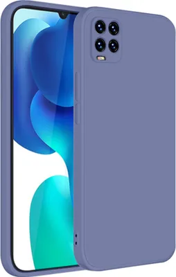 Produktbild von Xiaomi Mi 10 Lite Hülle, LaimTop Slim Liquid Silikon Gel Gummi Schutzhülle für Xiaomi Mi 10 Lite Grau