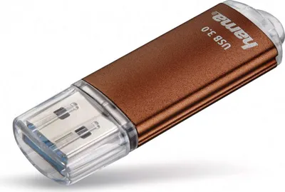 Produktbild von Hama USB 3.0 Speicherstick FlashPen, 64 GB, Farbe: Braun