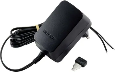 Produktbild von VOLTCRAFT VC-11258685 Steckernetzteil, einstellbar 3 V/DC, 4.5 V/DC, 5 V/DC, 6 V/DC, 7.5 V/DC, 9 V/DC, 12 V/DC 1 A 12 W