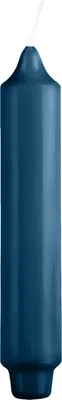 Produktbild von Stabkerzen mit Zapfenfuß Petrol Blau 170 x Ø 30 mm, 12 Stück