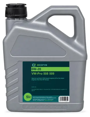 Produktbild von Motoröl 5 Liter 0W-20 C5 ECANIS VW-Pro 508 509 geeignet für diverse PKW