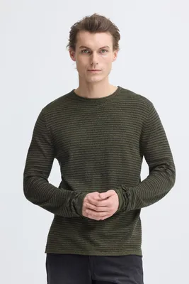 Produktbild von Blend BHBROR Herren Strickpullover Feinstrick Pullover Baumwollmischung Regular Fit