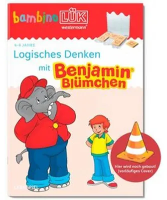 Produktbild von LÜK bambinoLÜK Buch Logisches Denken mit Benjamin Blümchen 4-6 Jahre 247943