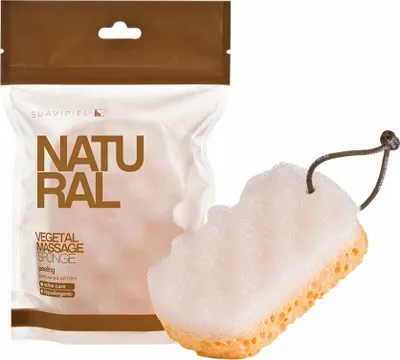 Produktbild von SUAVIPIEL NATURAL, Badeschwamm, Beige, Weiß, 1 Stück(e)