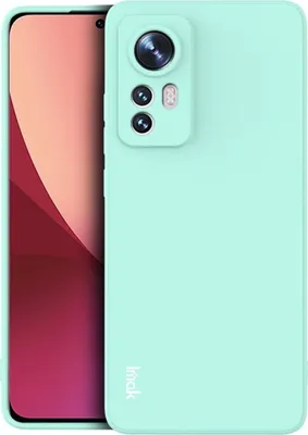 Produktbild von König Design Hülle kompatibel mit Xiaomi 12 / 12X Kunststoff Soft Handyhülle - Handy Case Blau