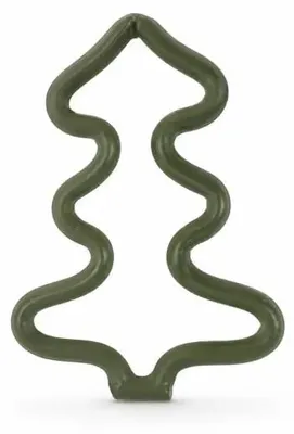 Productafbeelding van Branded kerstslinger, groene kleur - Ø 8 × 10,5 cm