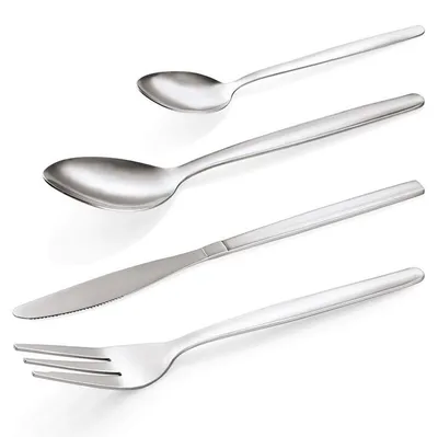 Produktbild von 192 tlg. Besteckset Gastro NP80 ECO, Chromstahl 18/0 je 48 Teile