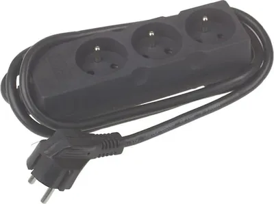 Produktbild von CHACON - TCD mit Kabel 3 X 16 A. schwarz -