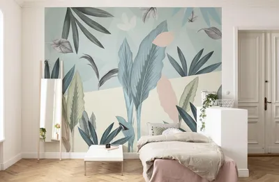 Produktbild von Komar Vlies Fototapete - Naïve - Größe: 300 x 250 cm (Breite x Höhe) - 6 Bahnen, Wohnzimmer, Schlafzimmer, Tapete