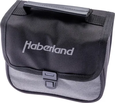 Image de Sac de guidon Haberland Haberl.2 L.. Noir/argent avec boucles noir,argent