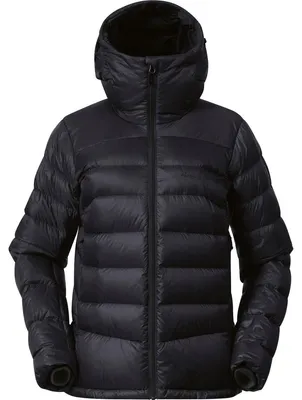 Image de Veste de randonnée femme Bergans Vaagaa Allround Down, noire, taille L