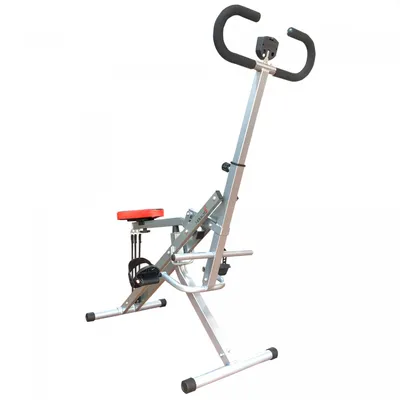 Zdjęcie produktu dla I-Kracht Total Fitness Crunch z monitorem cyfrowym srebrny