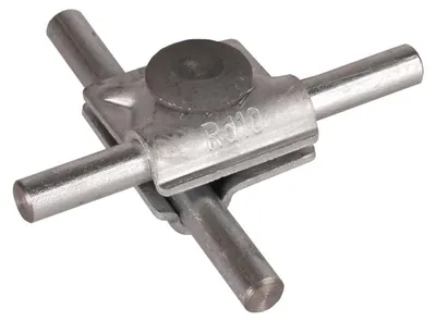 Produktbild von DEHN MV-Klemme St/tZn f. Rd 10mm MVK 10 FRM10X35STTZN