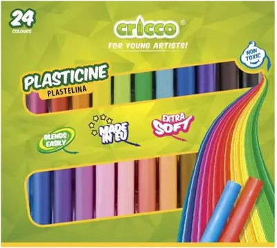 Immagine prodotto di Plastelina 24 colori CRICCO