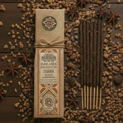 Imagen del producto de Resina ritual en palito - Mirra