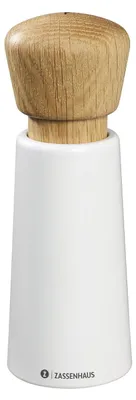 Produktbild von Zassenhaus Pfeffermühle NORDERNEY 18 cm weiß/Eiche