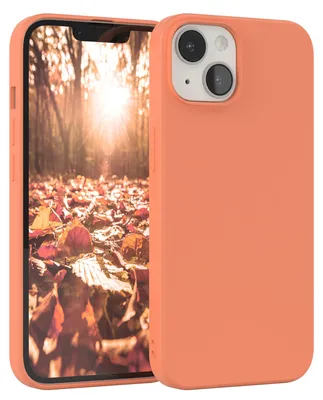 Produktbild von EAZY CASE - TPU Hülle für Apple iPhone 14, TPU Case stoßfeste Handyhülle, weiches Cover mit Kameraschutz, Silikonhülle in Orange