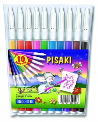 Produktbild von Kamet Marker Set 10 Farben Wasserbasiert