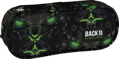 Zdjęcie produktu dla BackUp, Piórnik Monster Green, 1 sztuka
