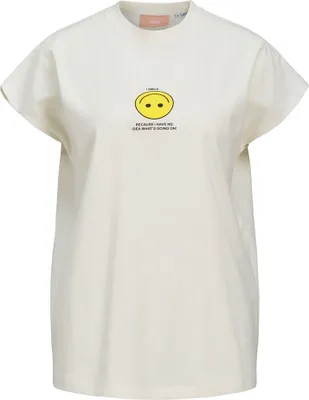 Image de Jack & Jones Astrid Boxy Jjxx T-shirt manches courtes Blanc L Femme Blanc L