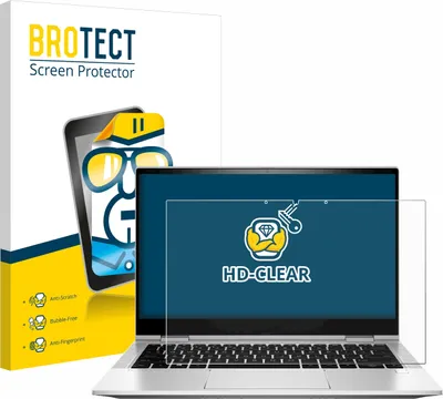 Produktbild von Für HP EliteBook x360 830 G8 Schutzfolie BROTECT Displayschutz Display Schutz Folie Klar Transparent