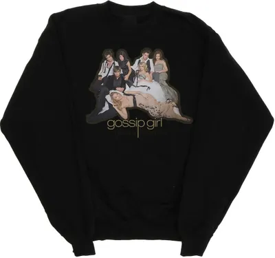 Produktbild von Gossip Girl - Sweatshirt für Damen BI20043 (L) (Schwarz)