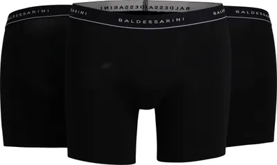 Produktbild von BALDESSARINI Herren Boxer-Shorts 3er Pack - Pants, Stretch Baumwolle Schwarz XXL