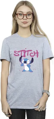 Produktbild von Disney - T-Shirt für Damen BI29878 (M) (Grau)
