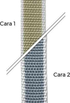 Produktbild von 4 Gurtrollo 08 22mm 6m Grau Beige (Blister) Cambesa