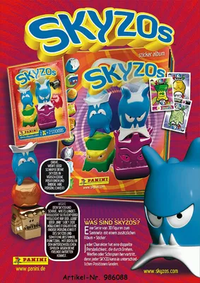 Zdjęcie produktu dla Skyzos 3D Stickeralbum